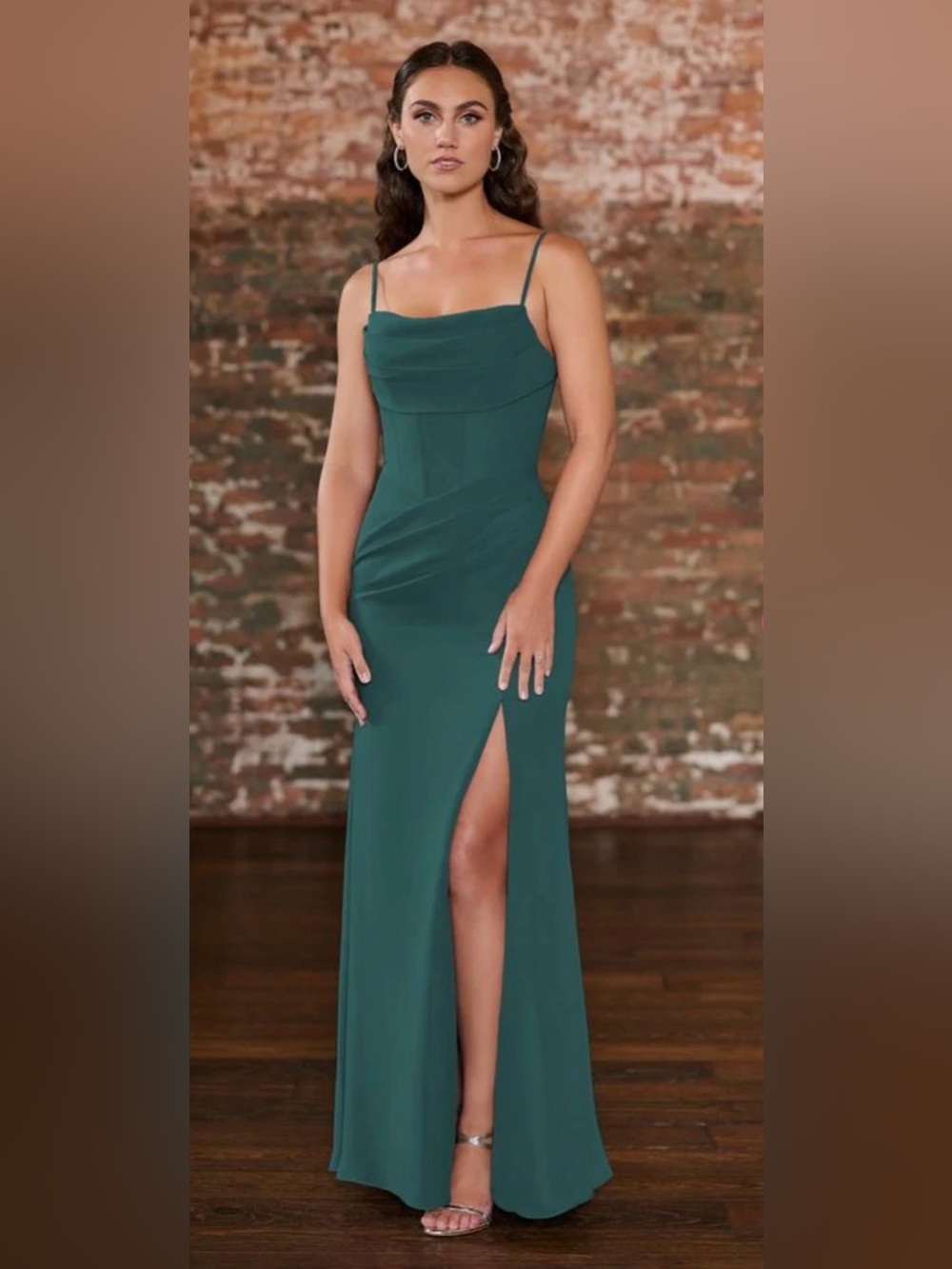 Emerald Green Bridesmaid Dress